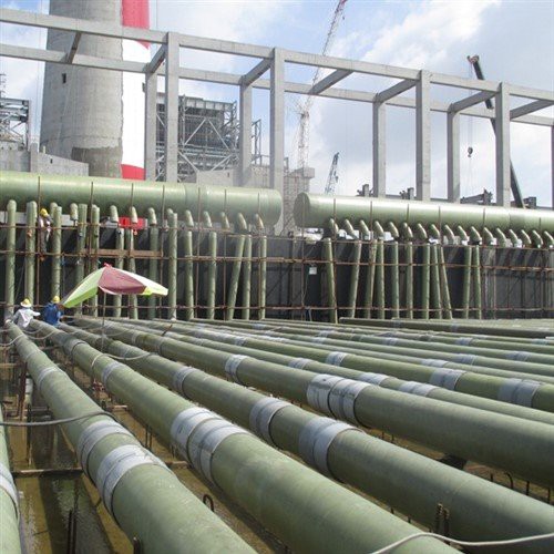 Стеклопластиковая труба 2